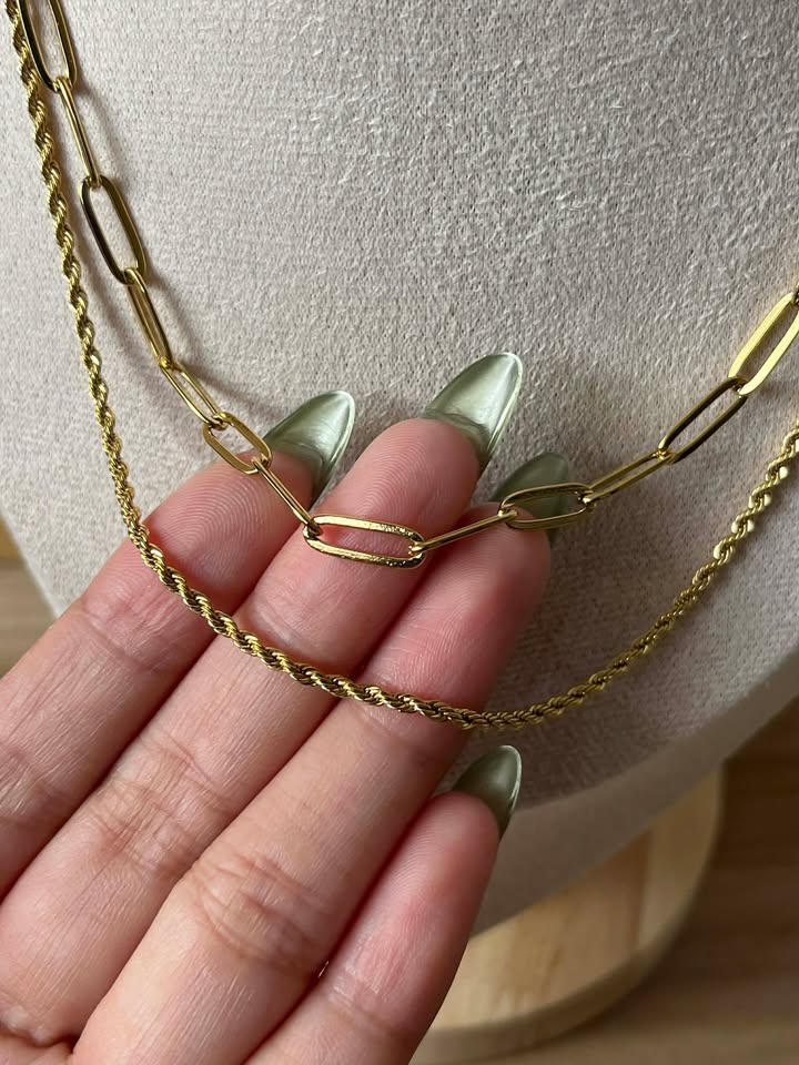 Filomena Gold Layered Necklace