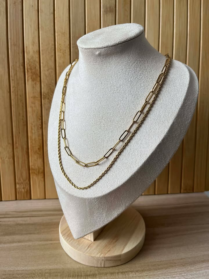 Filomena Gold Layered Necklace