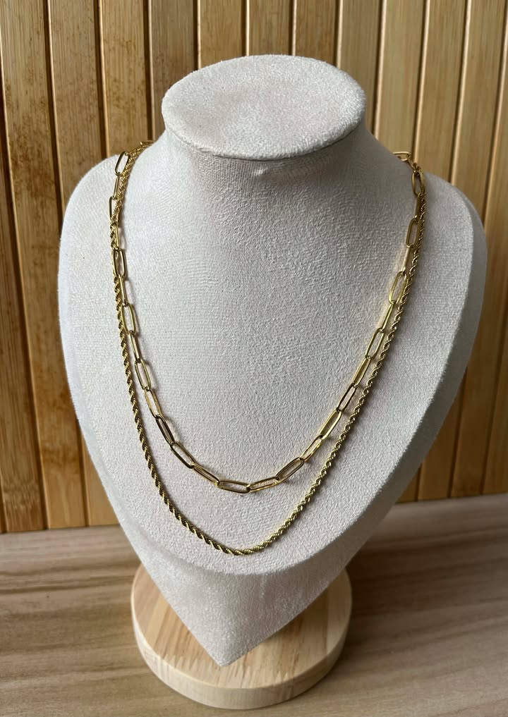 Filomena Gold Layered Necklace