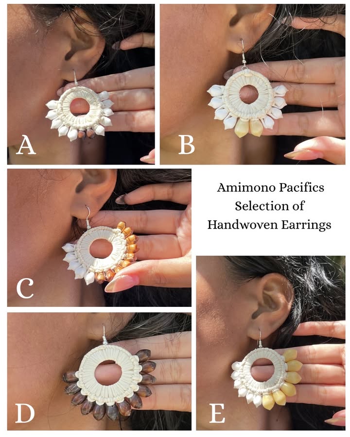 Amimono Handwoven Earrings