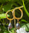Niumai Pearl Hoops