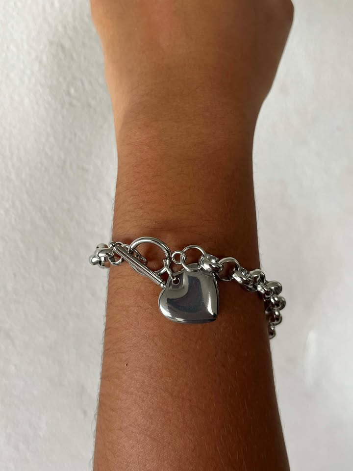 Tehani Silver Bracelet